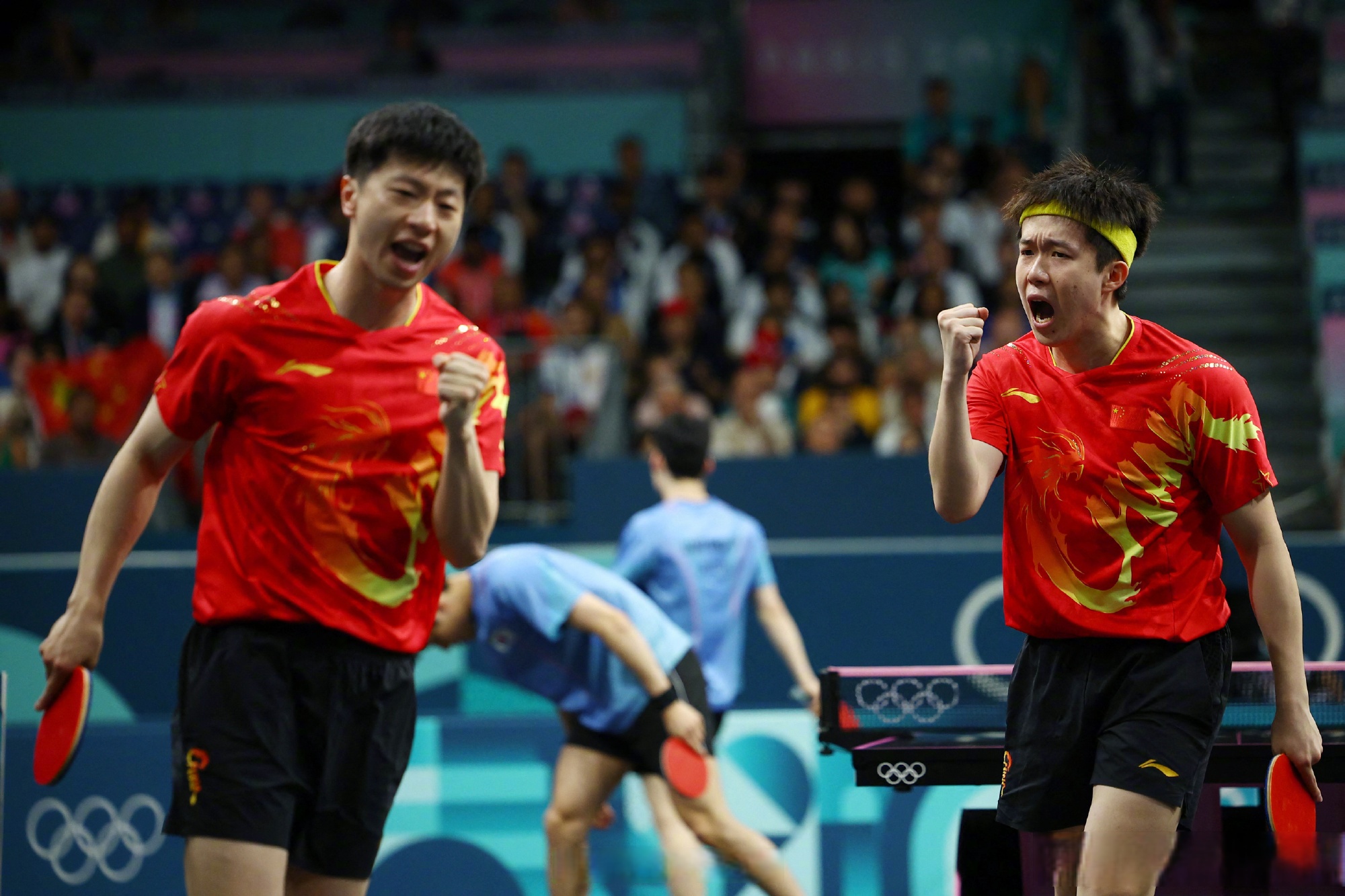 韩国队鏖战中国队，马龙惊艳四座